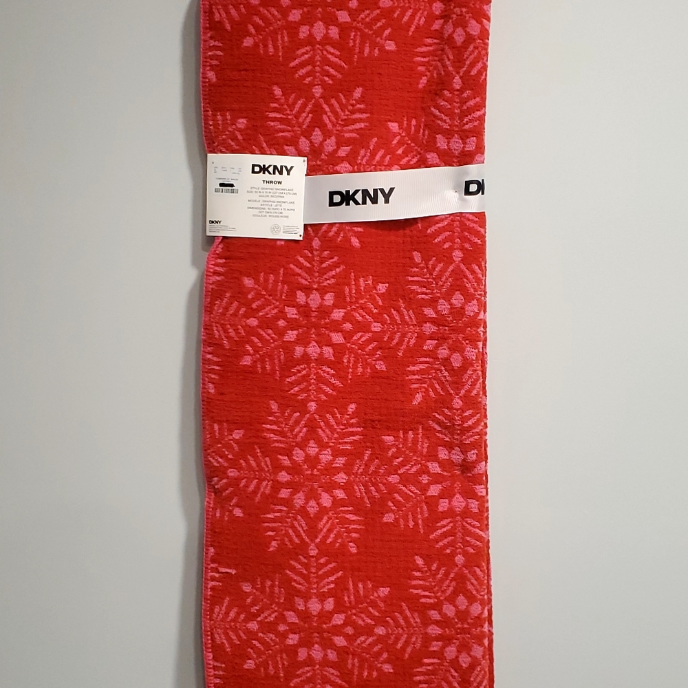 DKNY Throw Blanket